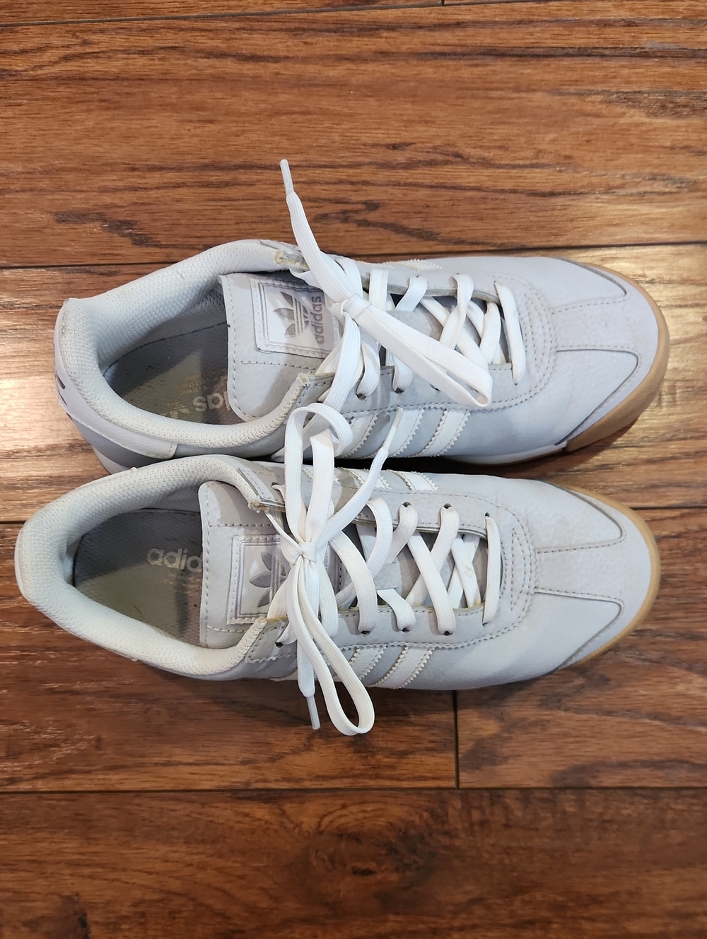 Adidas Light Gray Original Somoa Sneakers - Picture 4 of 7